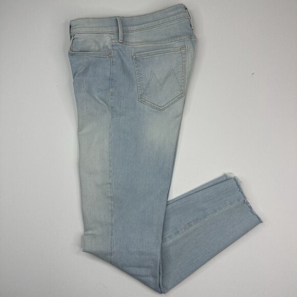 Mother Denim Women’s Looker Ankle Fray Sweet Talk Me Designer Jeans W28.25/L27.5 - Picture 2 of 14